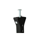 Mec rack set kastbaarhouders zwart+kabel+sensor